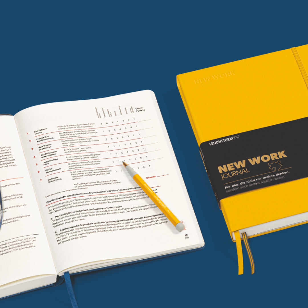 Leuchtturm1917 New Work Journal B5 Composition Hardcover - Sunflower
