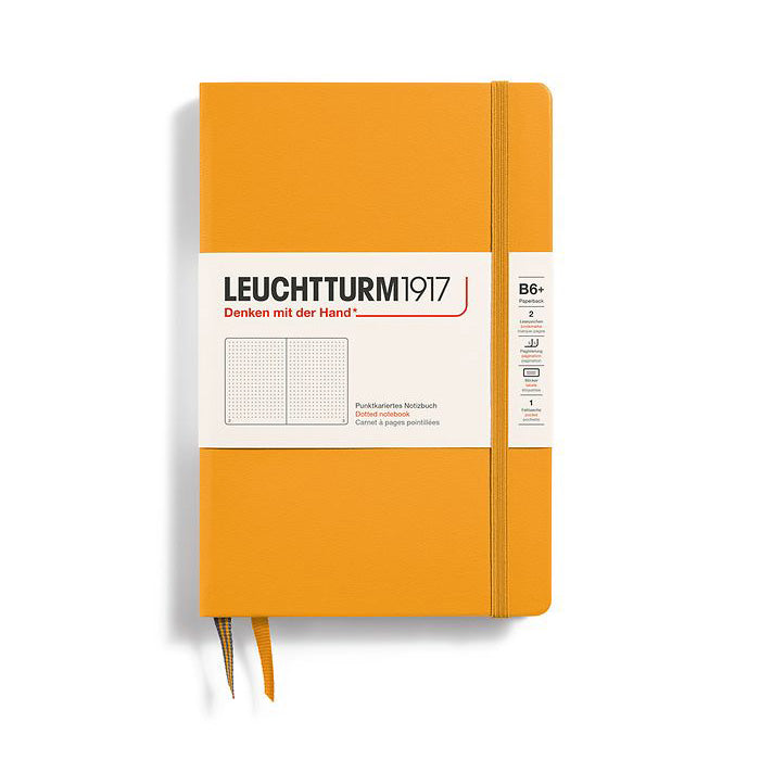Leuchtturm1917 Paperback B6+ Hardcover Dotted Notebook - Rising Sun