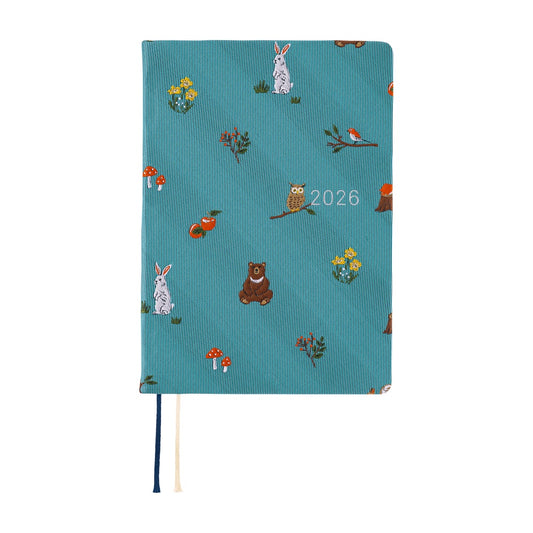 Hobonichi 2026 A6 Techo HON - Bow & Tie: In the Forest