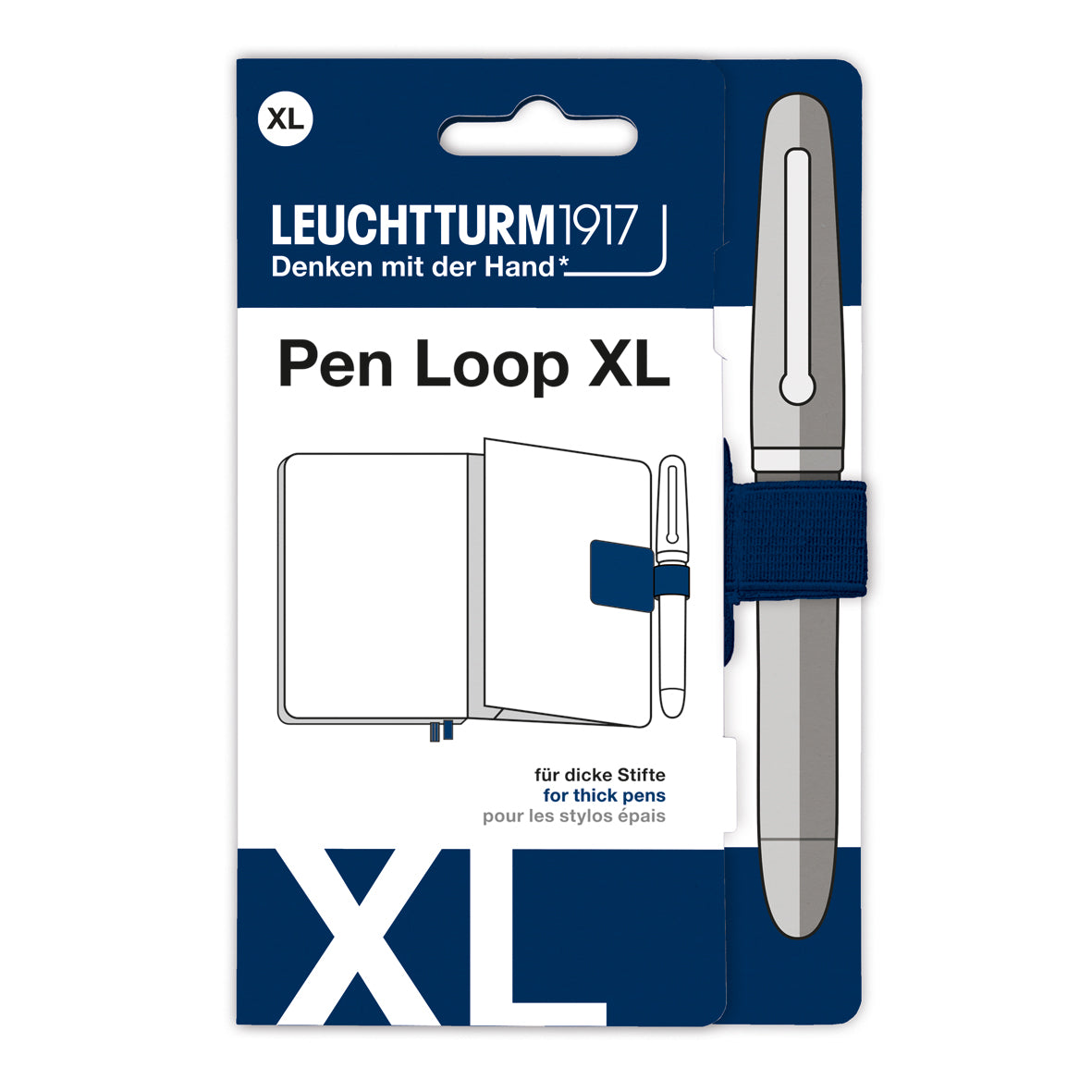 Leuchtturm1917 Pen Loop XL - Navy