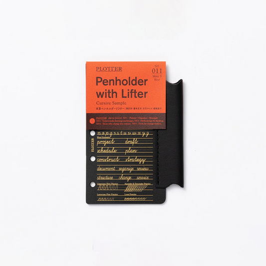 PLOTTER Accessory Refill Leather Penholder with Lifter - Mini 5 Size
