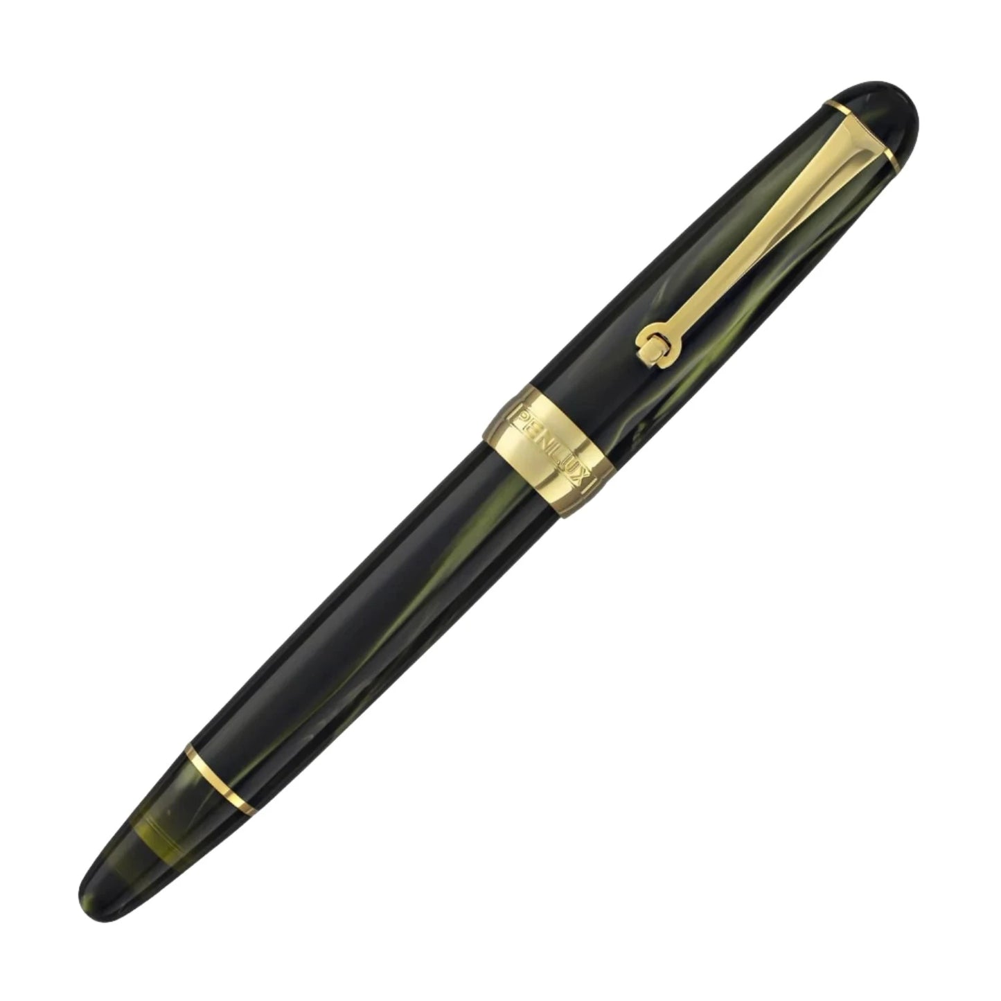 Penlux Masterpiece Delgado Fountain Pen - Moss