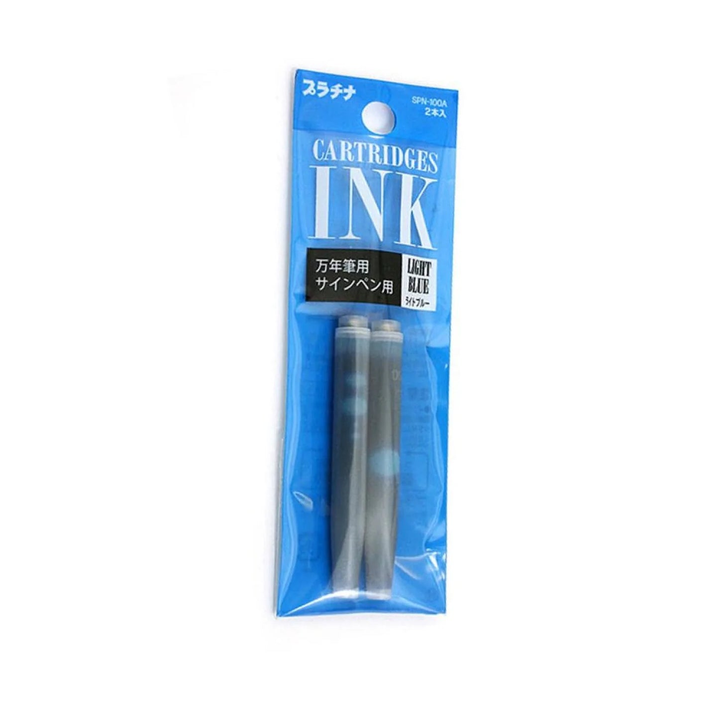 Platinum Preppy Ink Cartridges - Light Blue
