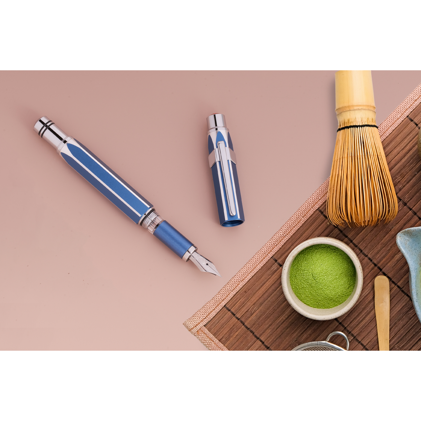 TWSBI Precision Fountain Pen - Gemini Blue