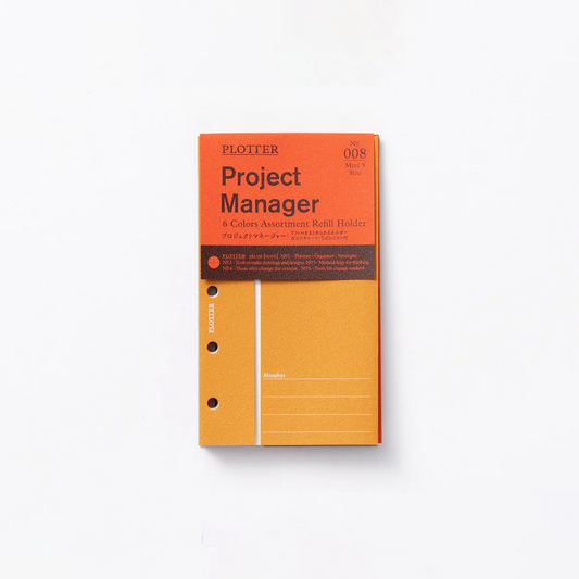 PLOTTER Accessory Refill Project Manager 6 Colors Assortment - Mini 5 Size