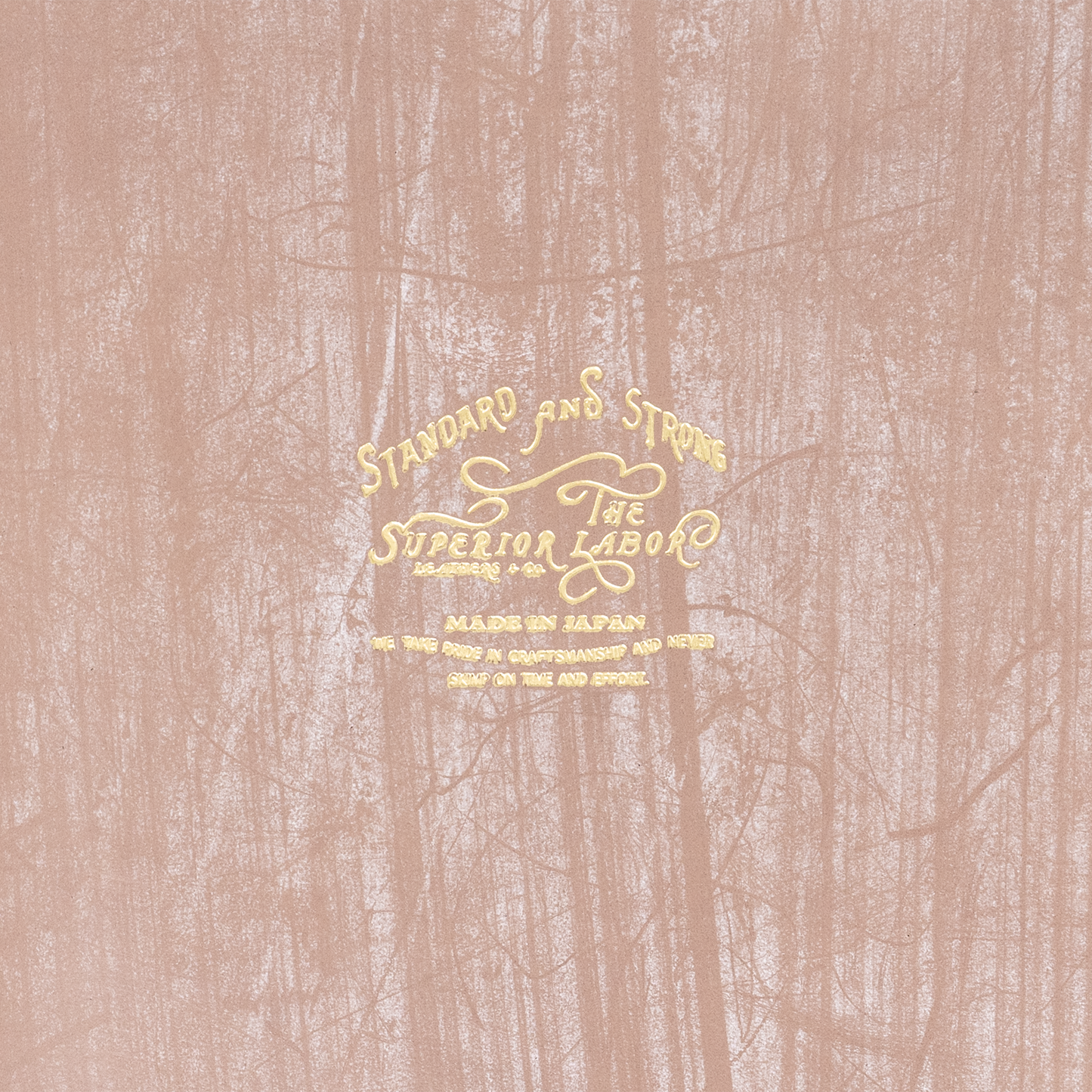 The Superior Labor A6 Bridle Leather Notebook Cover - Graige (Rose)