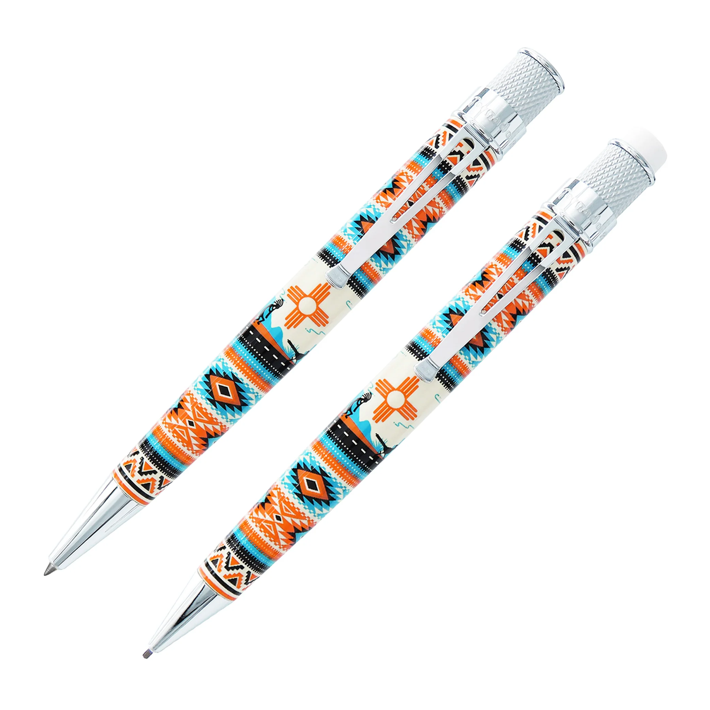 Retro 51 Collection Tornado Rollerball & Pencil Gift Set - Santa Fe (Santa Fe Pens Exclusive) (A/P)