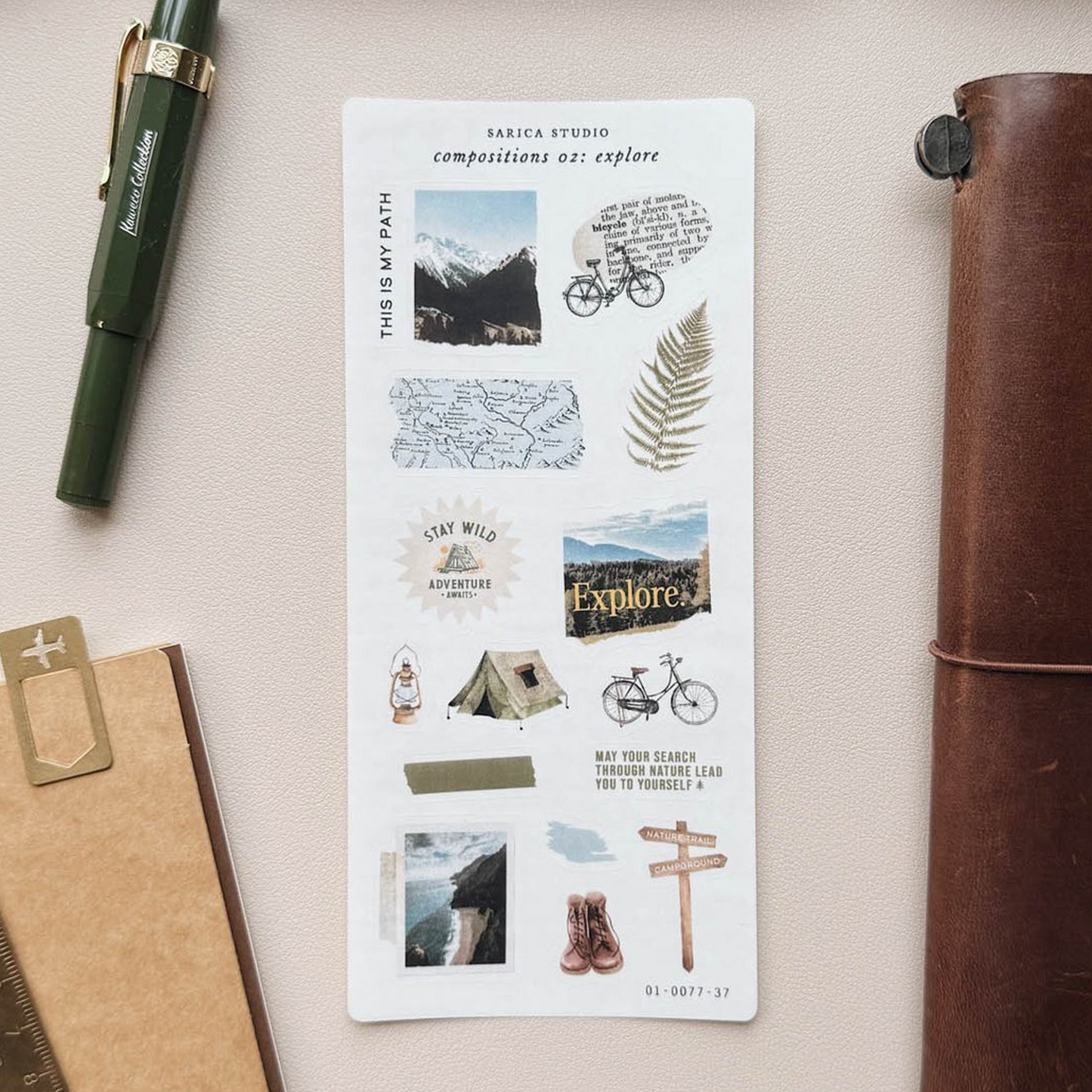 Sarica Studio Stickers - Compositions: 02 Explore