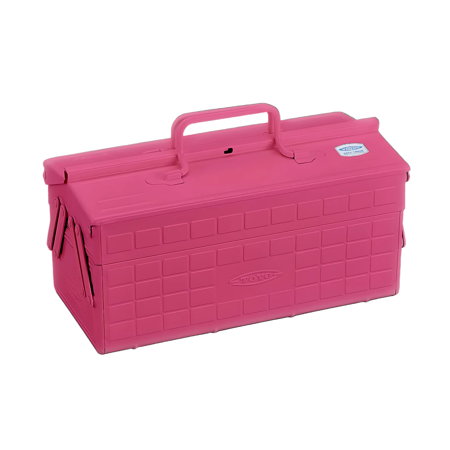 TOYO Steel Cantilever Toolbox ST-350 - Shocking Pink