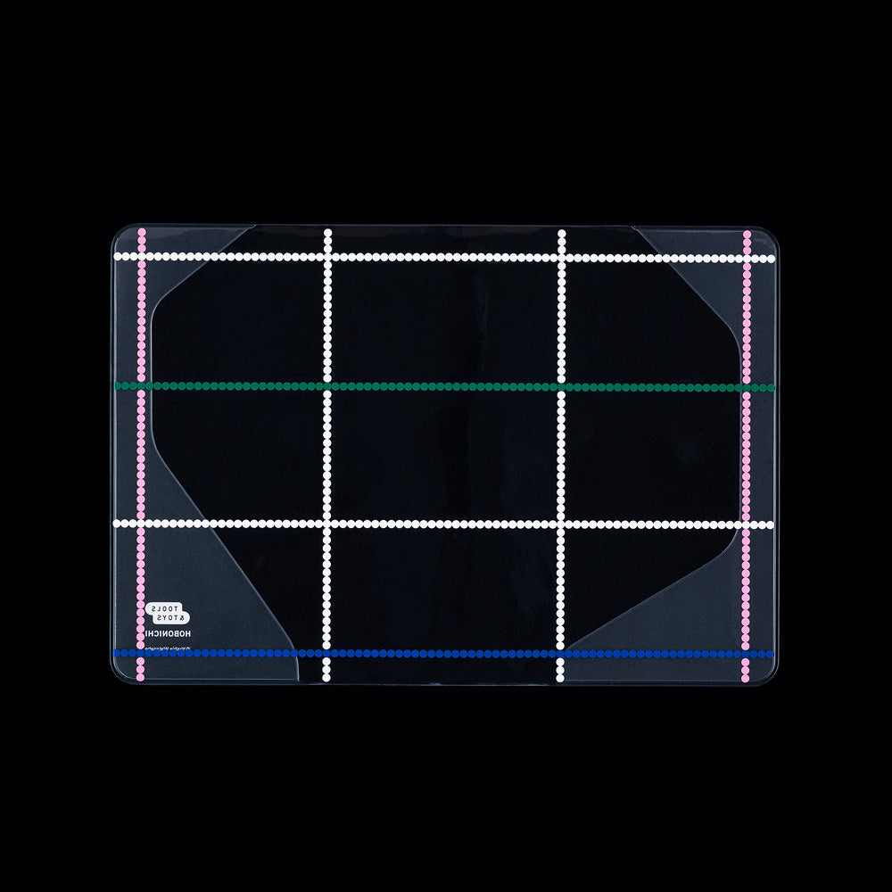 Hobonichi A6 Cover on Cover - Yoshie Watanabe: (Dotted Plaid)