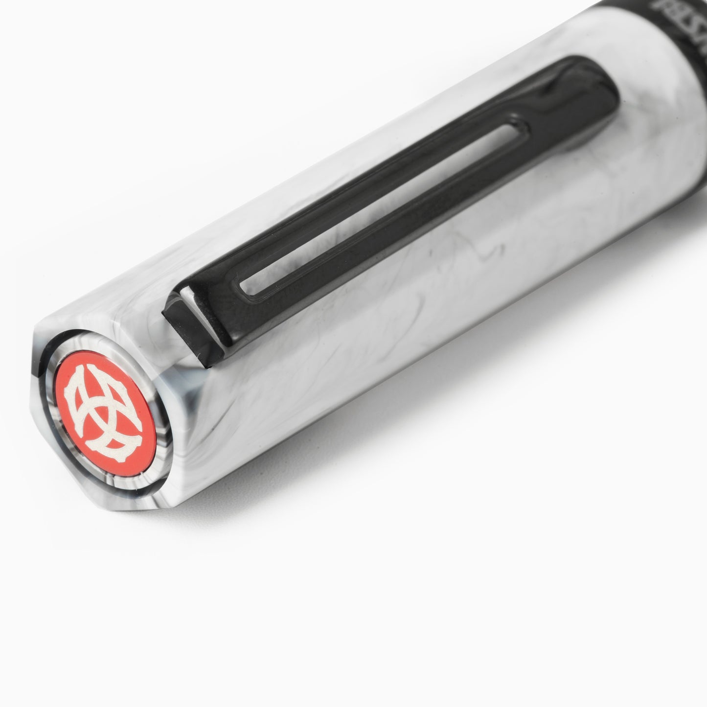 TWSBI ECO Fountain Pen - Carrara with Onyx Trim