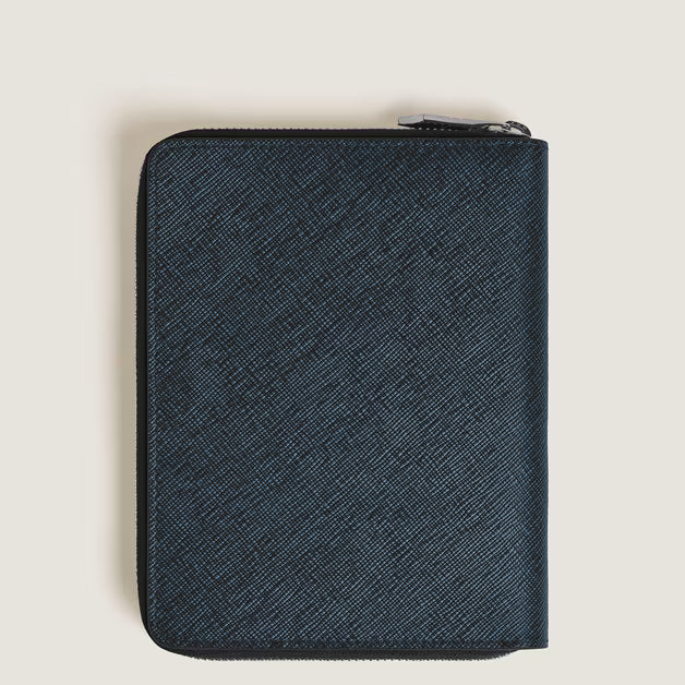 Montblanc Sartorial Zippered 5-Pen Pouch - Tweed Blue