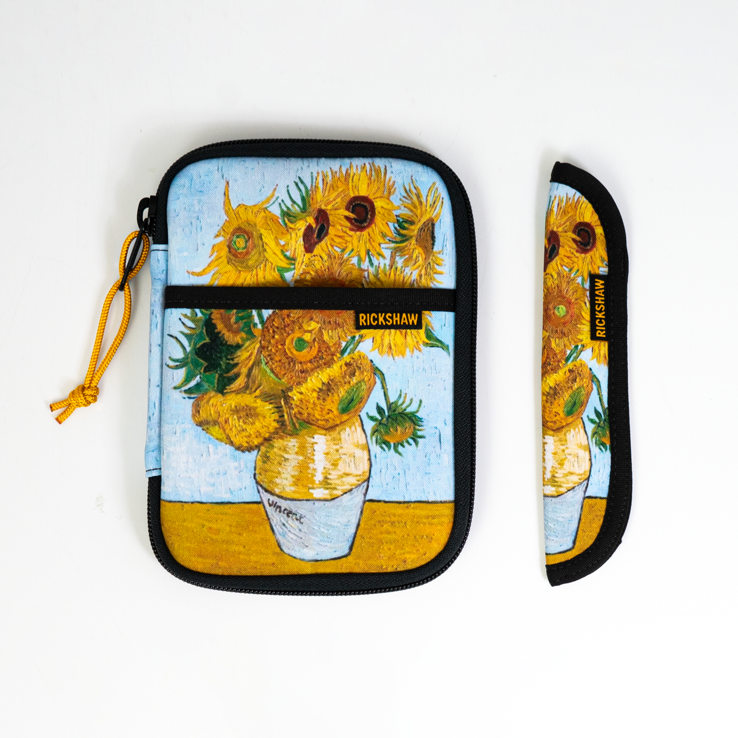 Rickshaw Bagworks Fillmore Pen Case - Van Gogh Sunflowers
