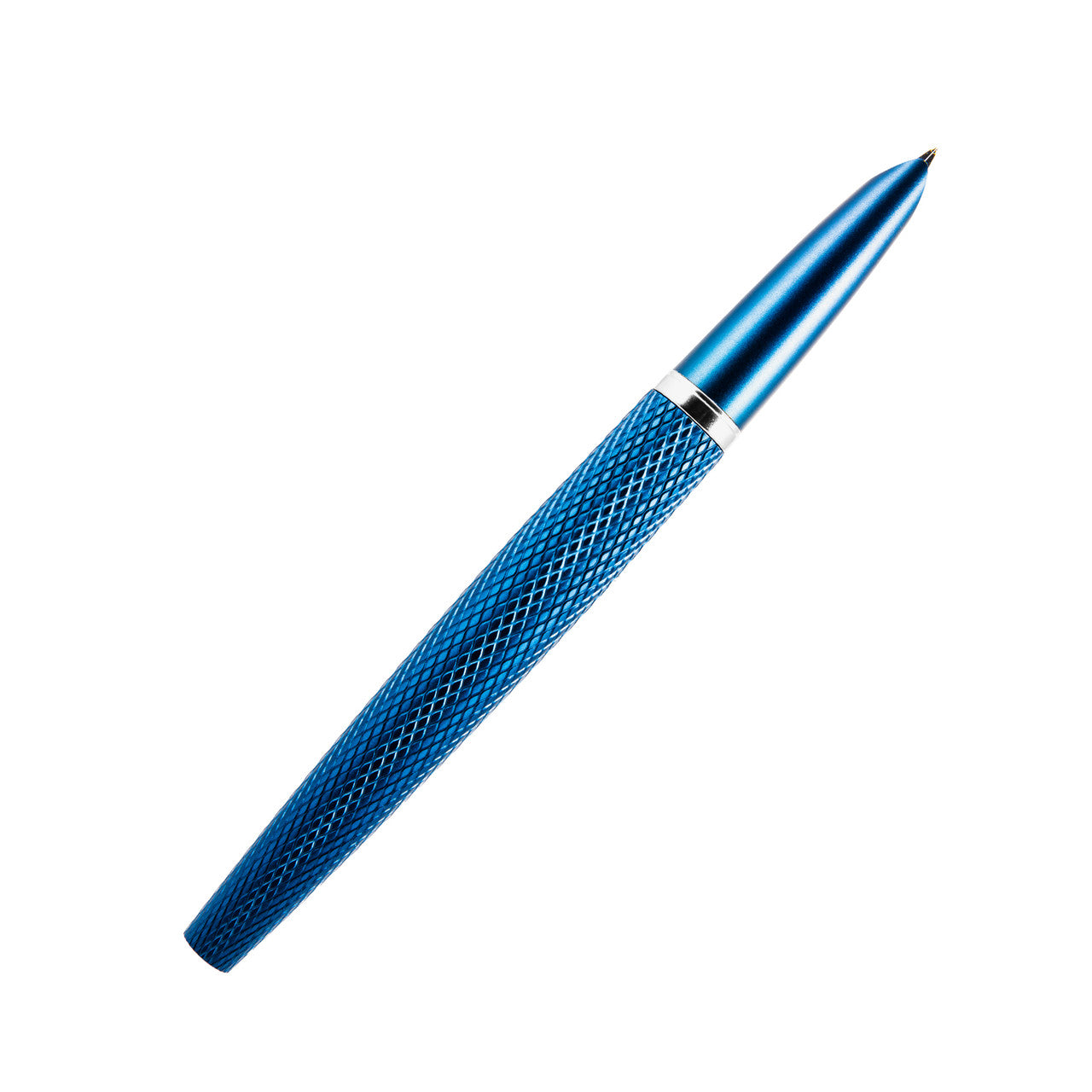 Diplomat Viper Fountain Pen - Blue Guilloche