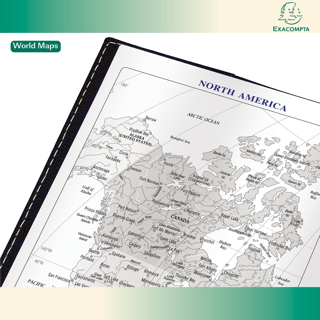 Quo Vadis 2026 Visual Weekly Planner - Texas Black