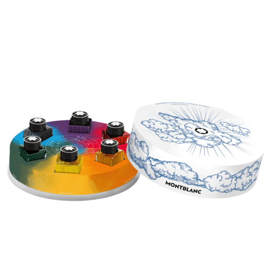 Montblanc Homage to Johann Wolfgang von Goethe Theory of Colors (30ml) Bottled Ink Set (Set of 6)