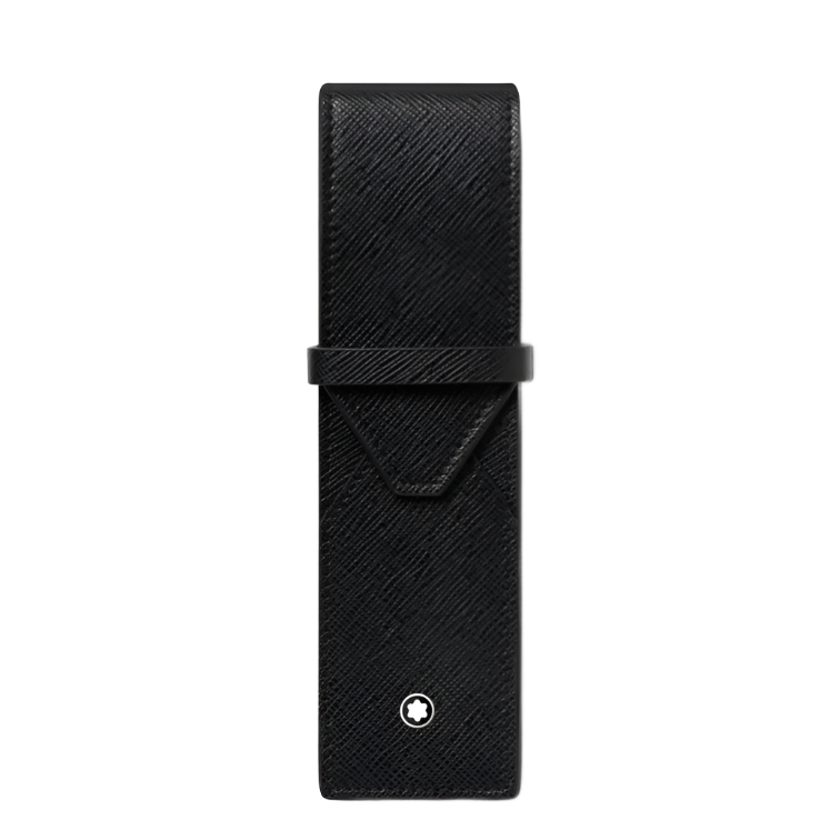 Montblanc Sartorial 2-Pen Pouch - Black – Dromgoole's Fine Writing