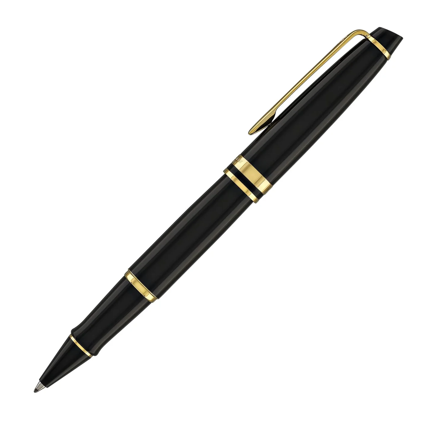 Waterman Expert Rollerball - Black with Gold Trim