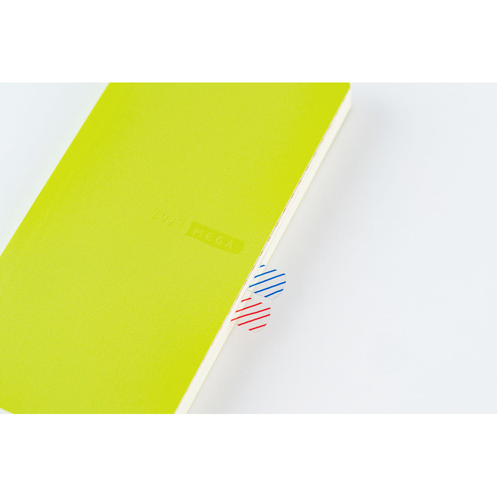 Hobonichi 2027 Weeks MEGA - Sneaker: Lime Green