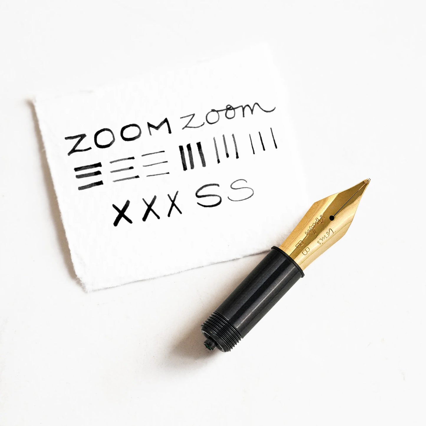 Tom's Studio Fountain Pen Nib - Zoom