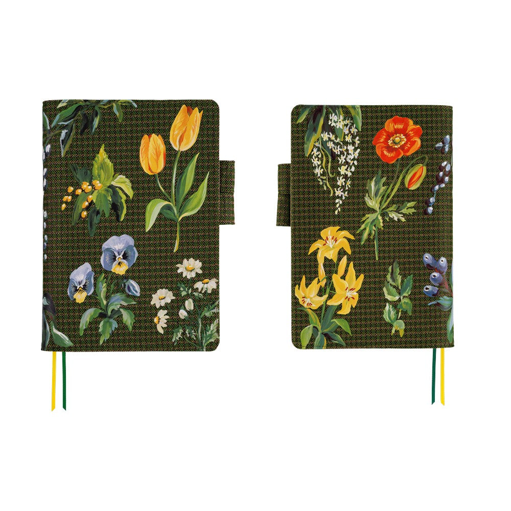 Hobonichi 2026 A5 Cousin Techo Book & Cover Set - Tolight: Garden of Botany (English)