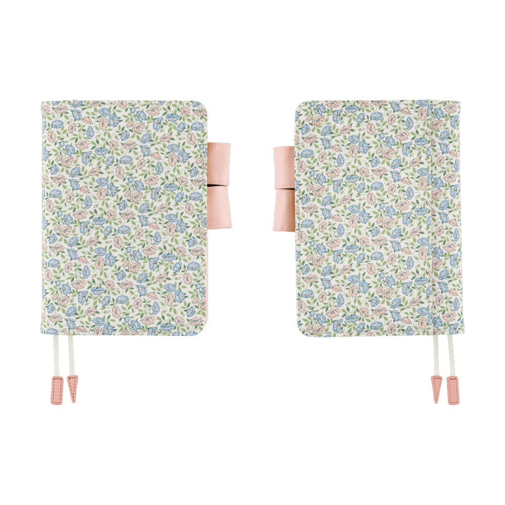 Hobonichi 2026 A6 Techo Book & Cover Set - Liberty Fabrics: Sasha Kiora (English)