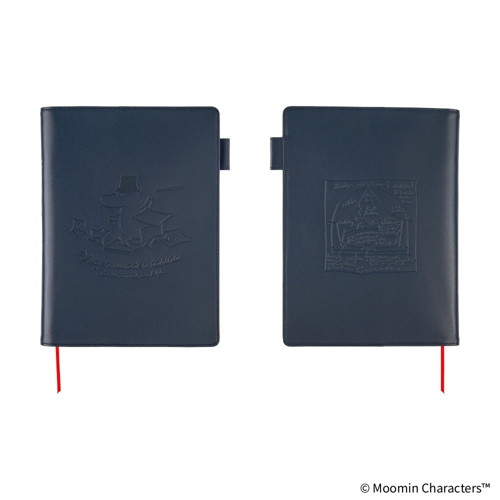 Hobonichi A5 Cousin 5-Year Leather Cover Only - Moomin: Written Memories