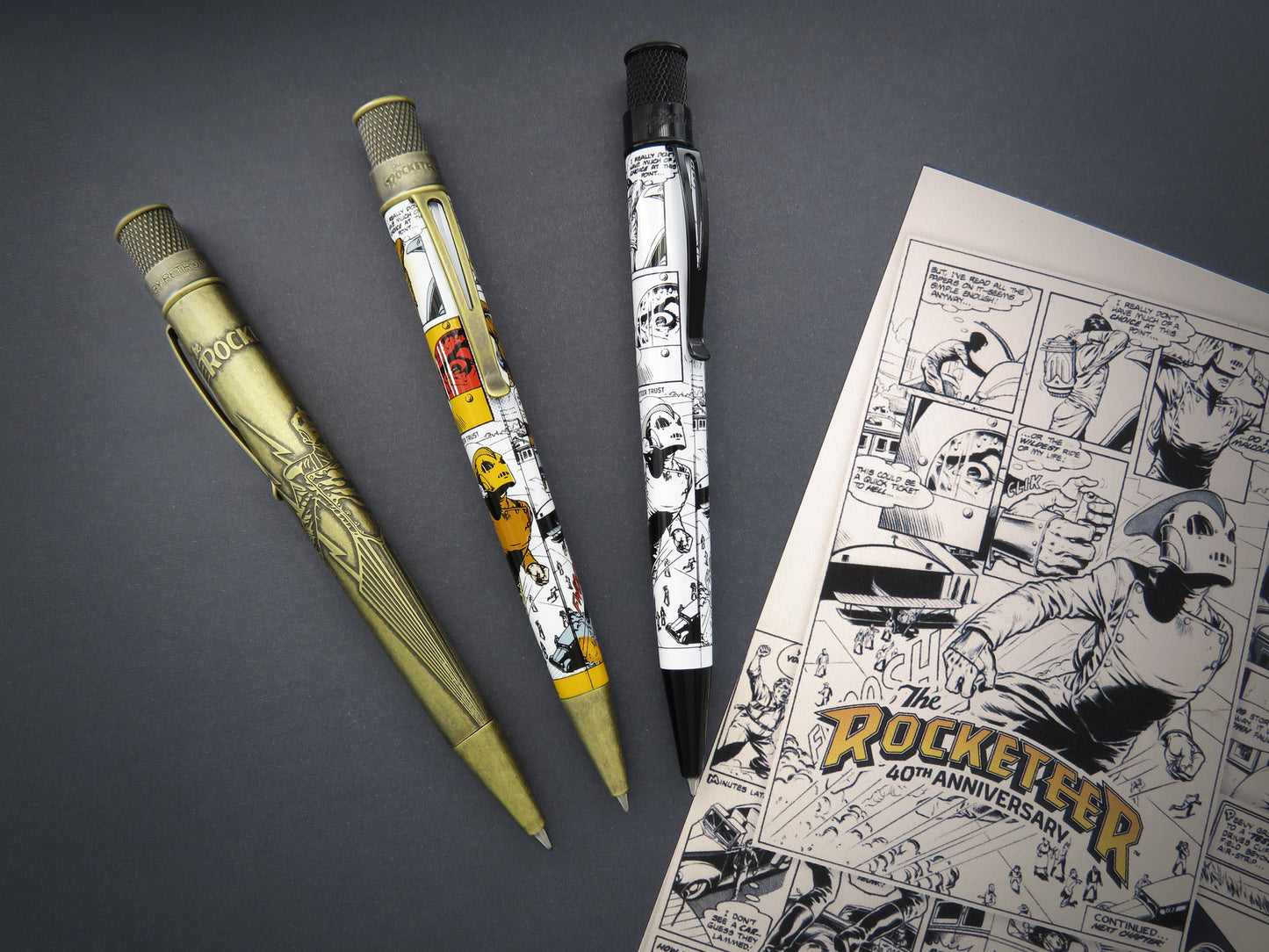 Retro 51 Tornado The Rocketeer Collection Rollerball - First Flight (Color Comic) (Discontinued)