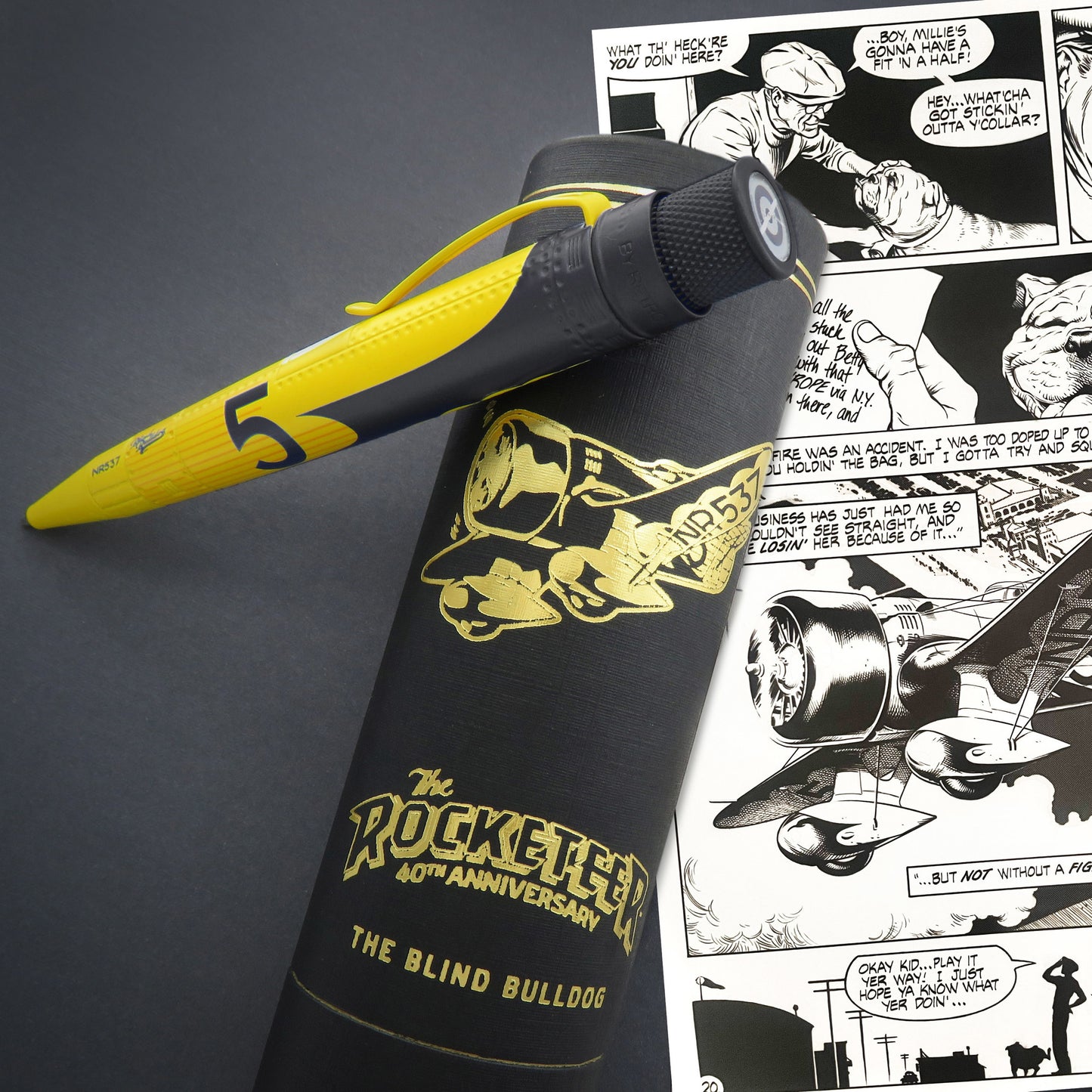 Retro 51 Tornado The Rocketeer Collection Rollerball - The Blind Bulldog (Big Shot Limited Edition)-Sealed