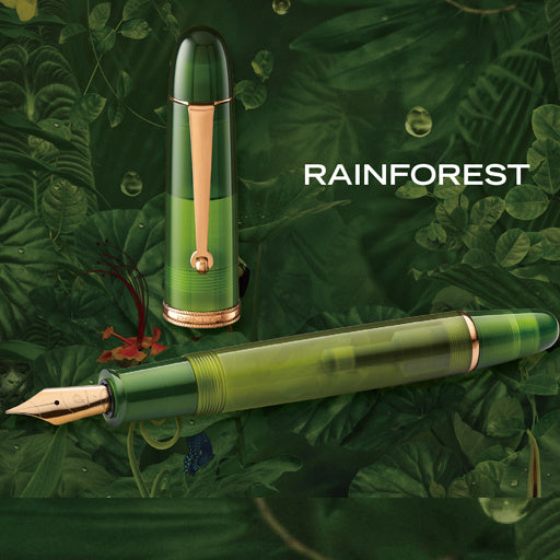 Penlux Masterpiece Grande Fountain Pen - Rainforest