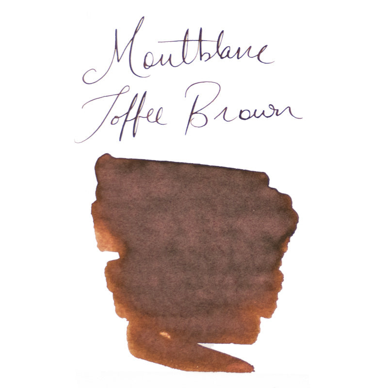 Montblanc Toffee Brown Ink Review — The Pen Addict