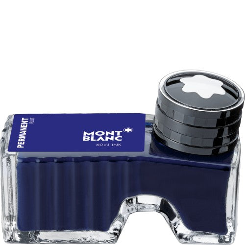 Montblanc Permanent Blue - (60ml) Bottled Ink