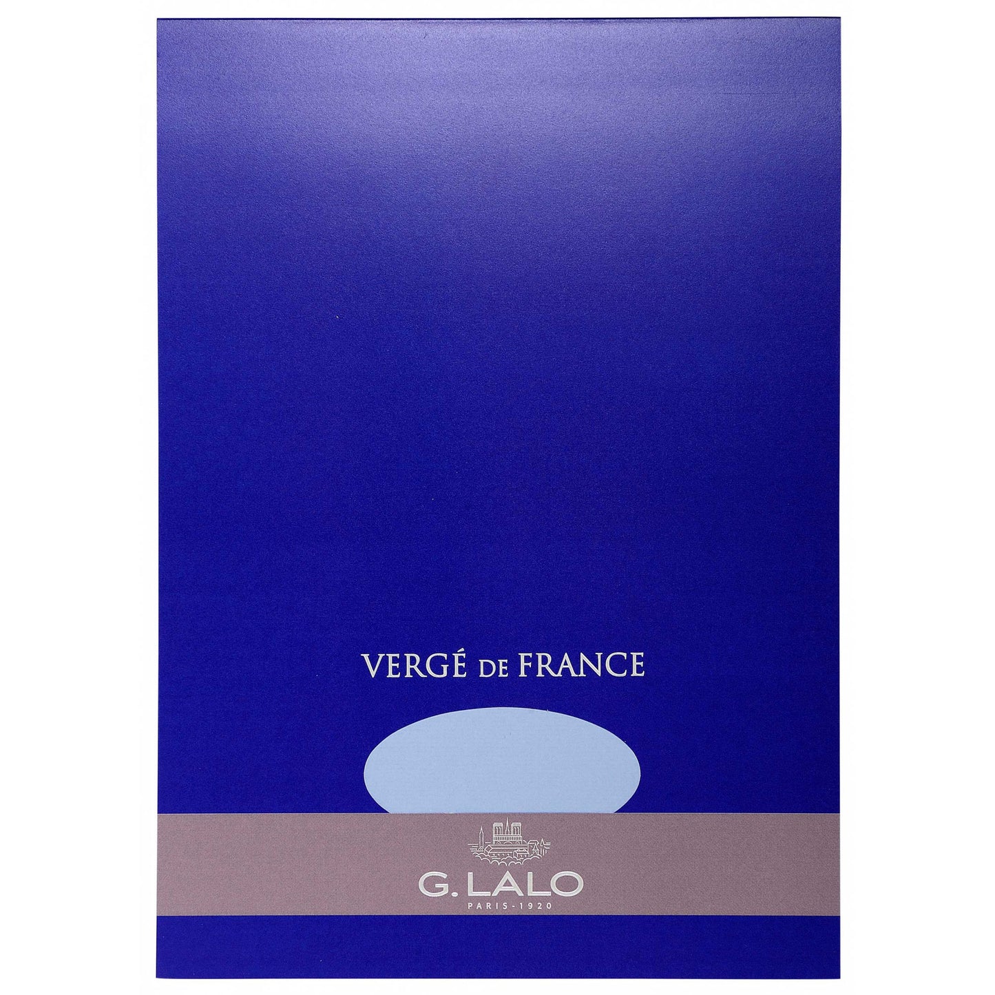 G. Lalo Stationery Verge de France A5 Stationery Writing Pad - Blue