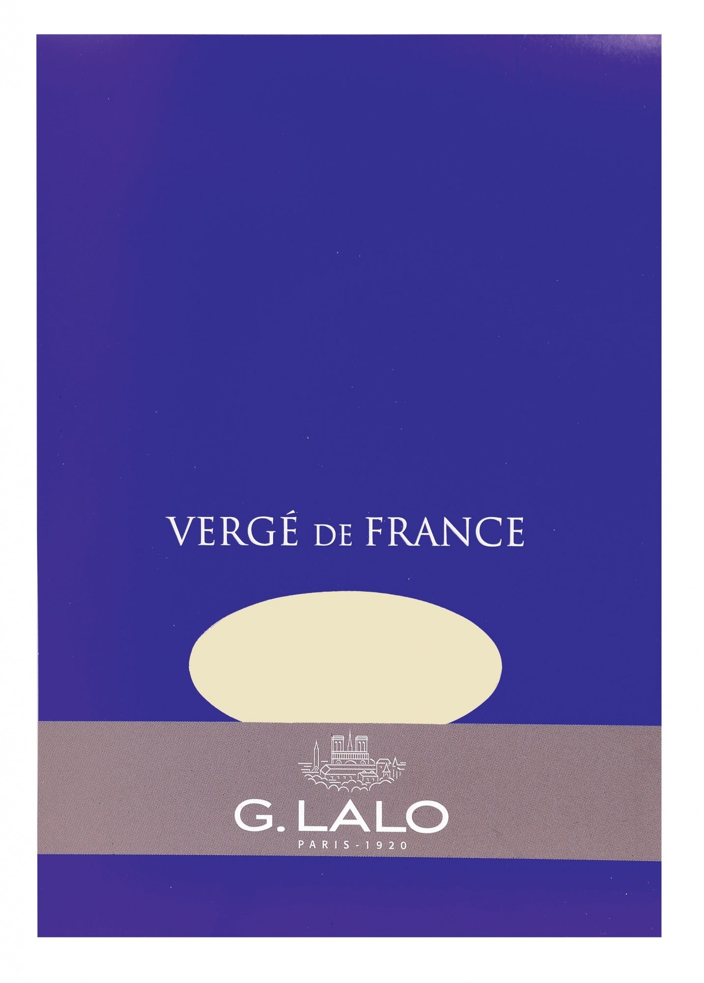 G. Lalo Stationery Verge de France A5 Stationery Writing Pad - Ivory