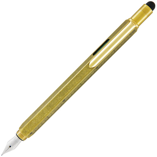 Monteverde USA® The Original Tool Pen™ Fountain Pen - Solid Brass