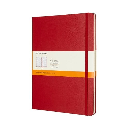 supreme moleskine notebook 全種類 レッド Moleskine Classic Colored X-Large Hardcover Notebook Scarlet Red