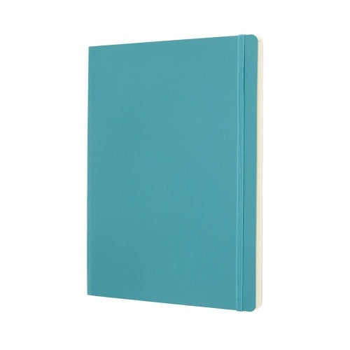 Moleskine Classic Colored X-Large Hardcover Ruled Notebook - Reef Blue