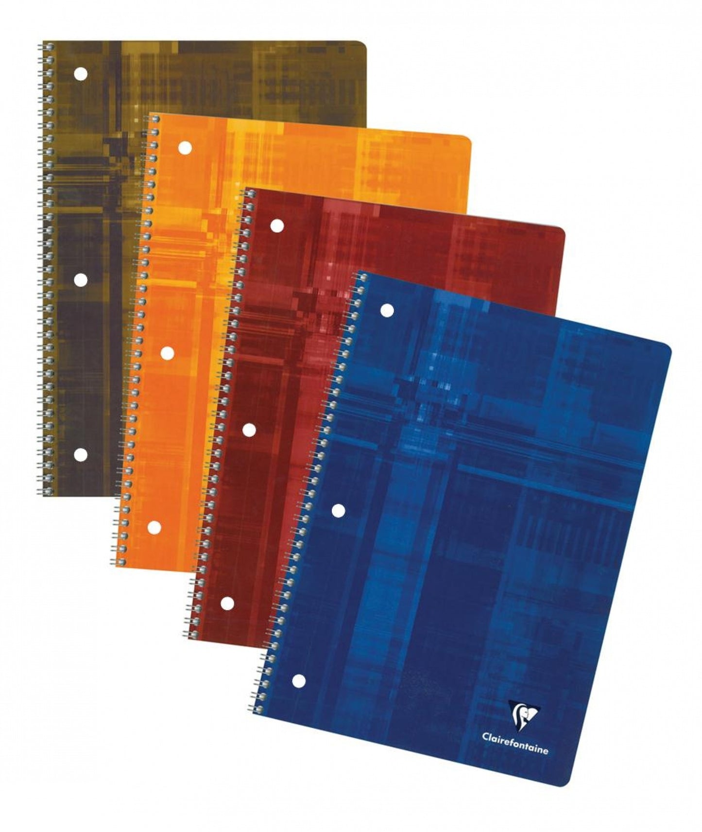 Clairefontaine #8267 Classic 3-Hole Punched Lined with Margin Wirebound Notebook (8.5 x 11) (Assorted)
