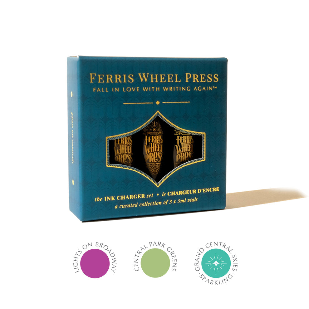 Ferris Wheel Ink Press Charger Sets