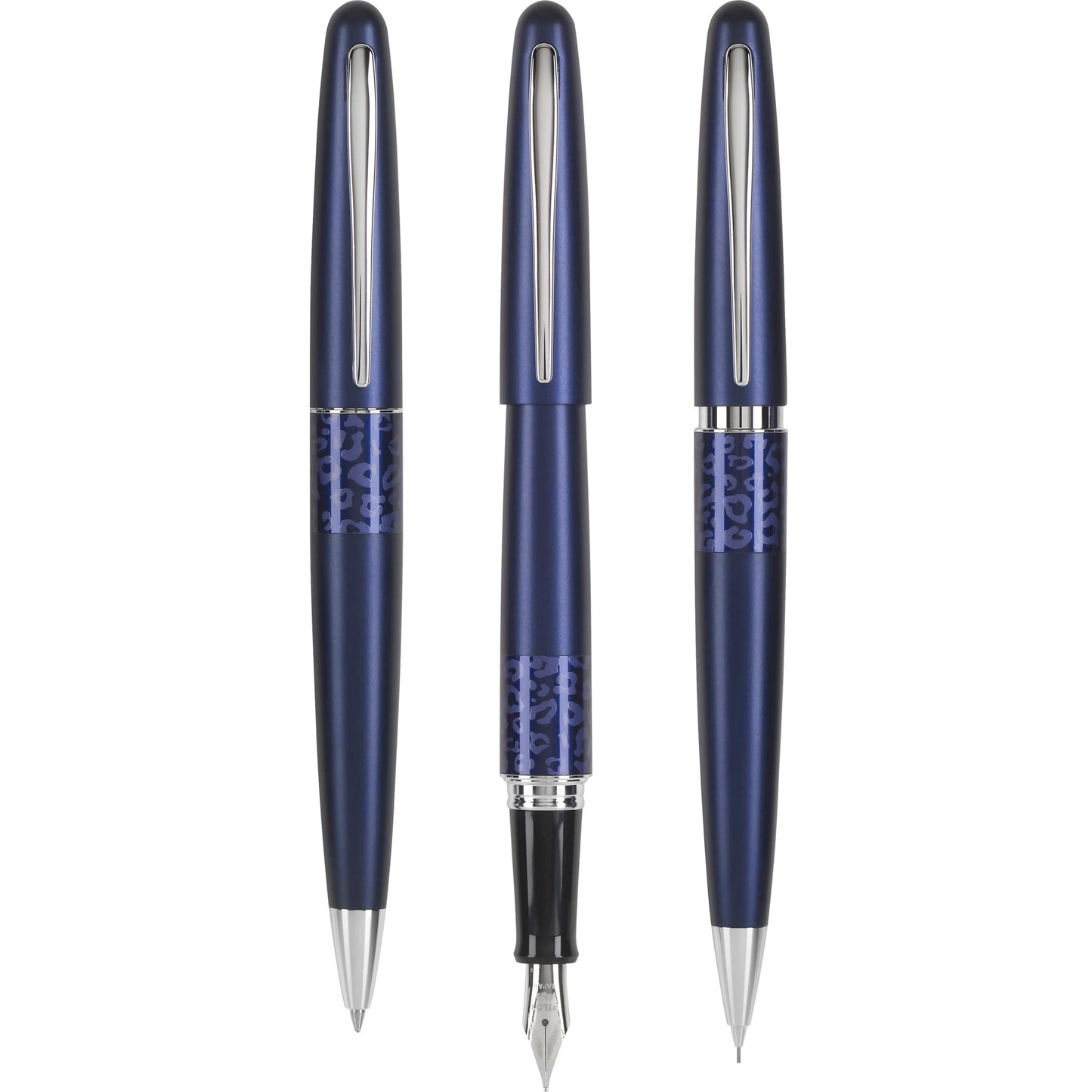 Pilot Metropolitan 3 Piece Set - Violet Leopard