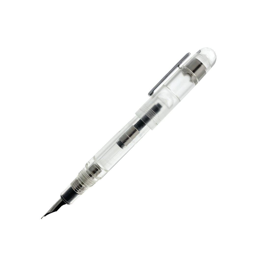 Conklin All American Fountain Pen - Demo Clear Eyedropper (Special Edition) (Discontinued)