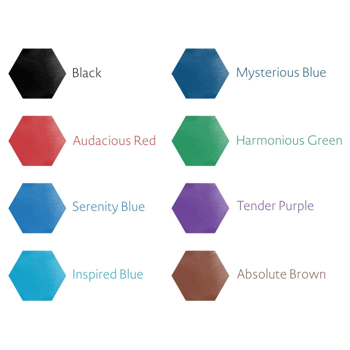 Waterman Harmonious Green Bottled Ink (50ml)