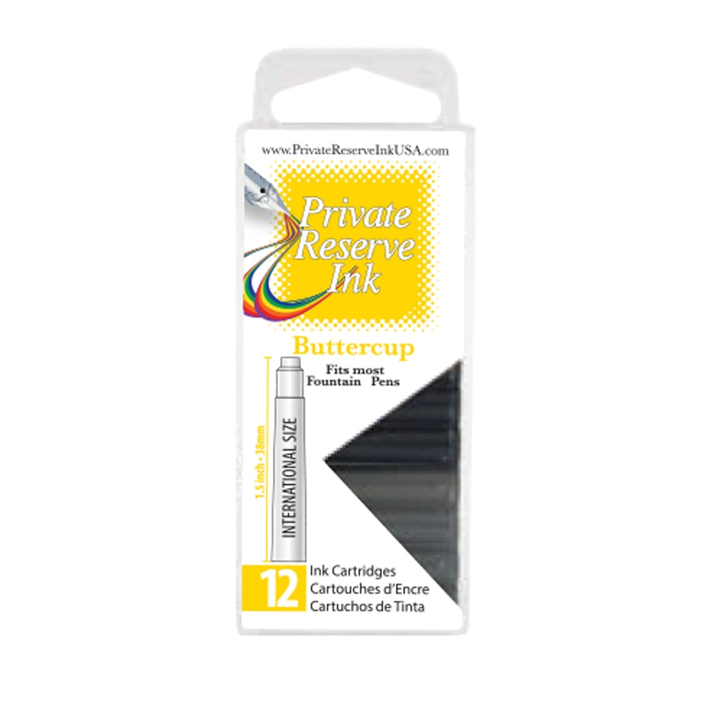 Private Reserve Buttercup Ink Cartridges (Set of 12)