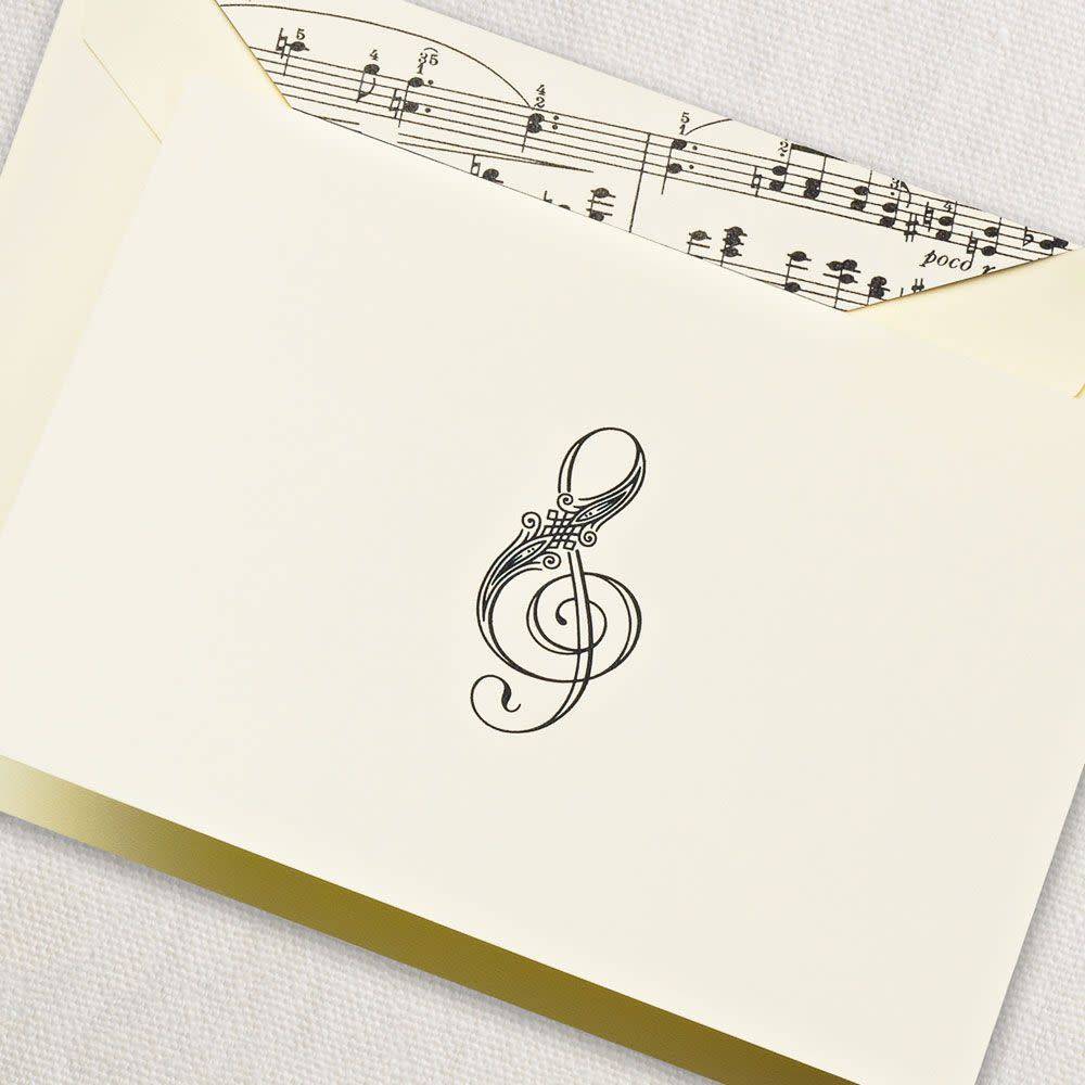 Crane Treble Clef Note (10 ea)