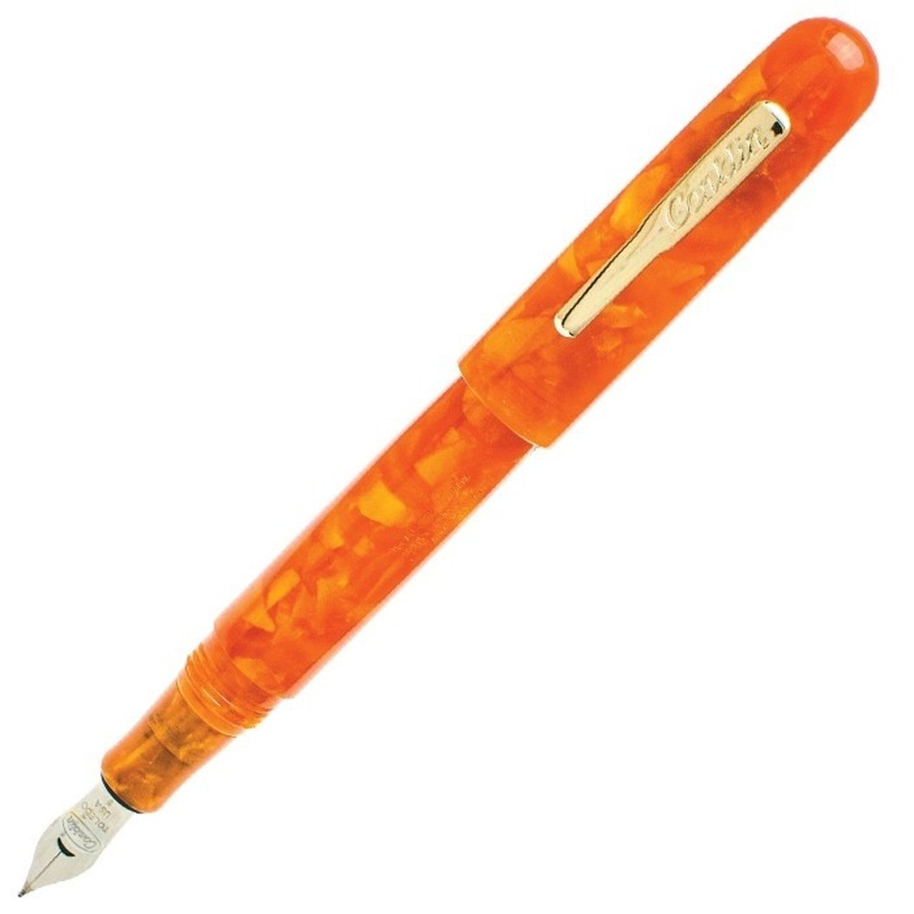 Conklin All American Fountain Pen - Sunburst Orange
