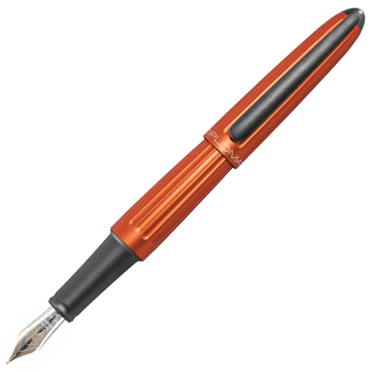Diplomat Aero Fountain Pen - Orange – Dromgoole's Fine Writing