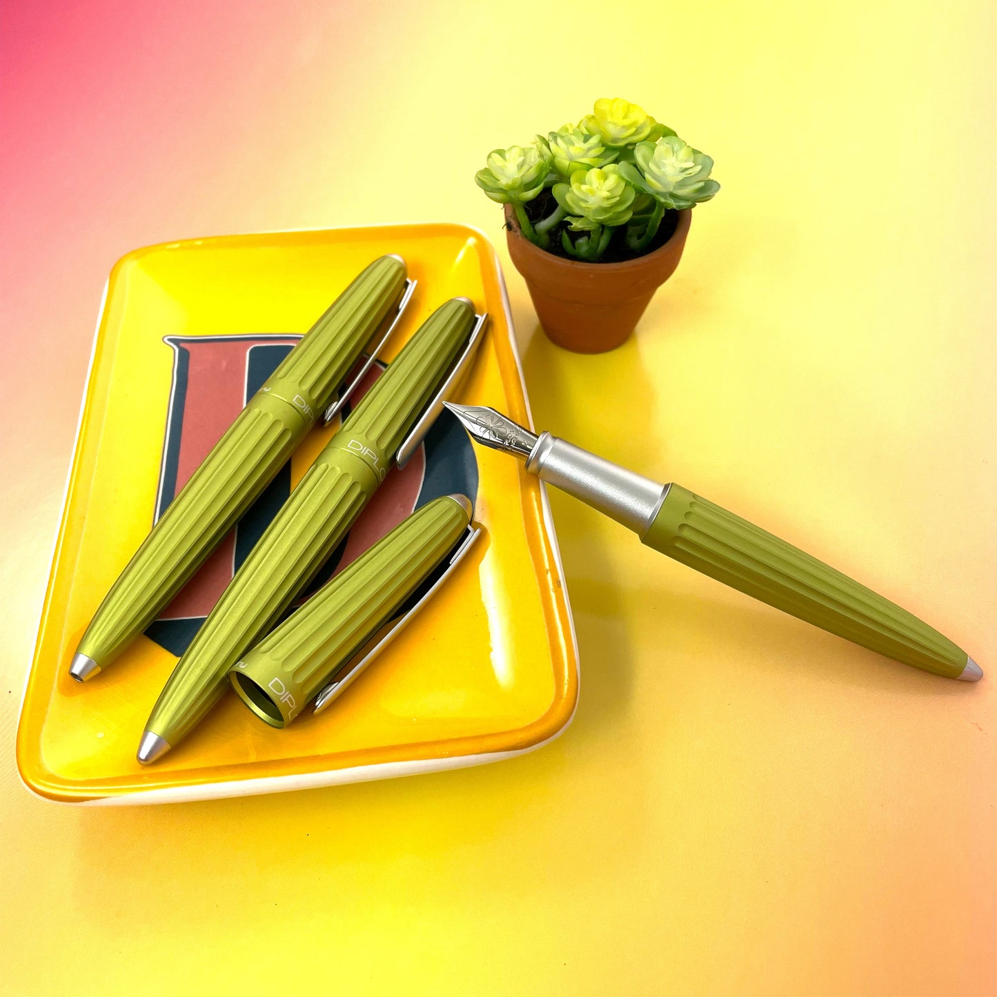 Diplomat Aero Rollerball - Citrus (Discontinued)