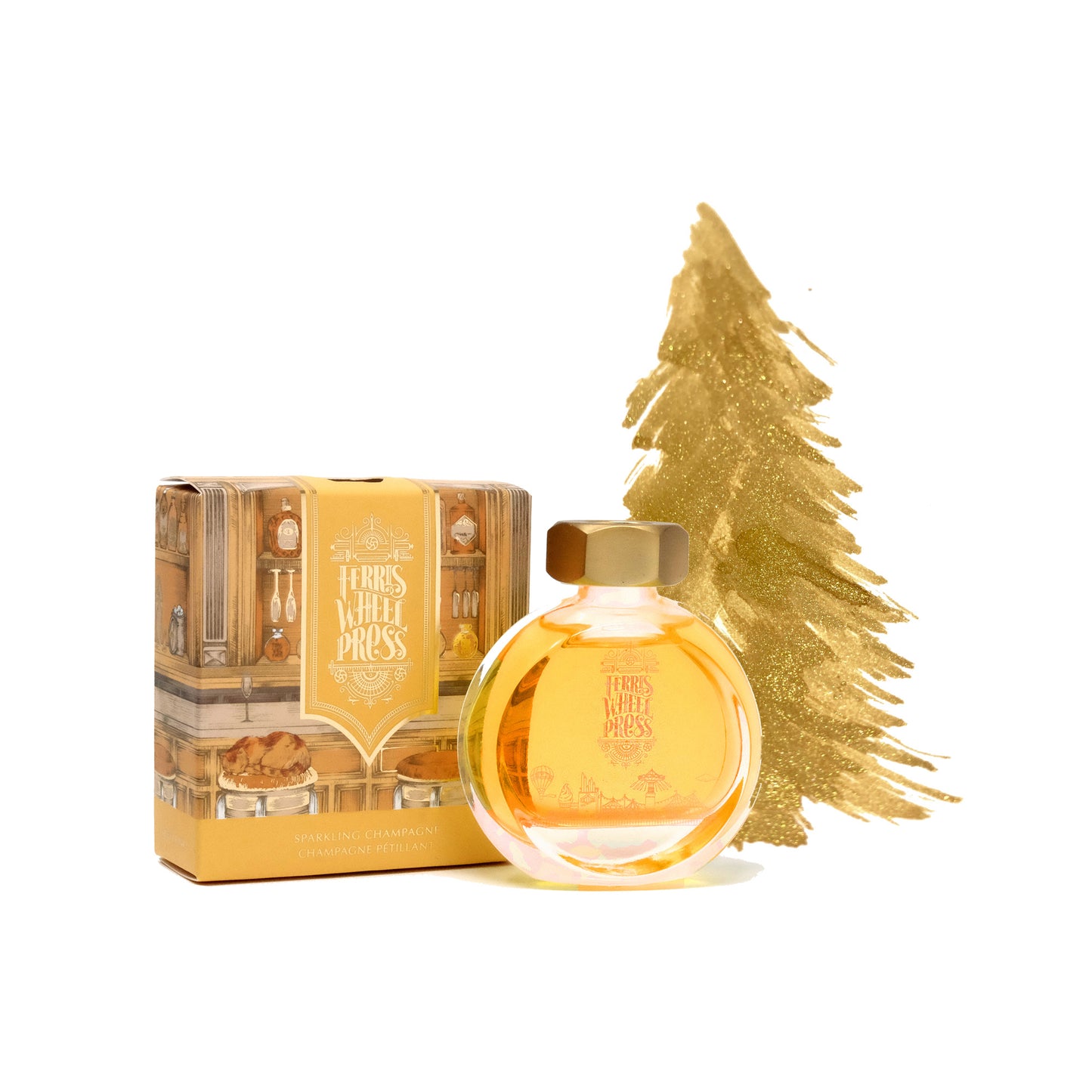 Ferris Wheel Press Sparkling Champagne (38ml) Bottled Ink (Discontinued)