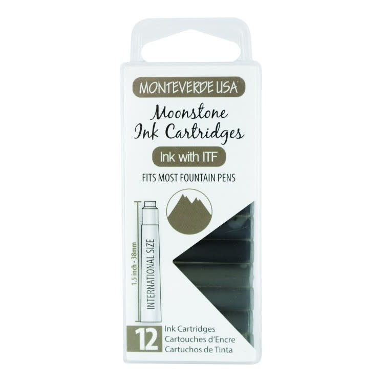 Monteverde Moonstone Ink Cartridges (Set of 12)