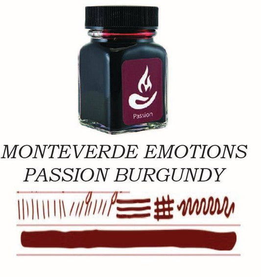 Monteverde Passion Burgundy (30ml) Bottled Ink